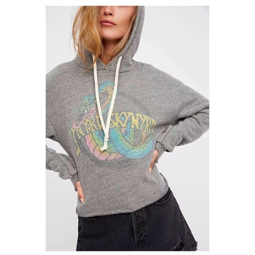 Trunk Ltd, Lynyrd Skynyrd, Cropped, Sweatshirt NWT